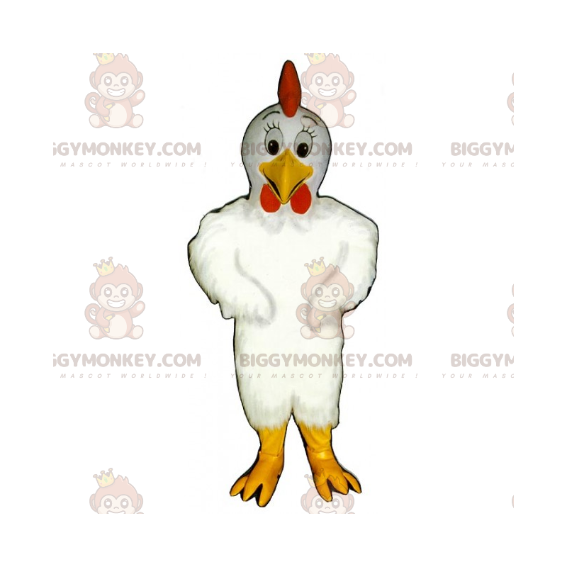 Στολή μασκότ Big Eyed Hen BIGGYMONKEY™ - Μασκότ Κοτόπουλα - Πετεινές - Κοτόπουλα - BIGGYMONKEY_016649 - BiggyMonkey.com