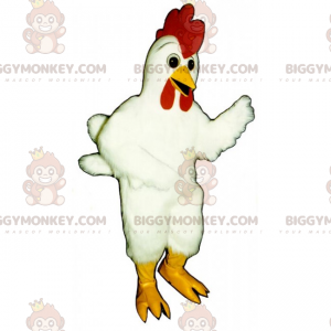 Στολή μασκότ κότας BIGGYMONKEY™ με Big Crest - Μασκότ Κοτόπουλα - Πετεινές - Κοτόπουλα - BIGGYMONKEY_016651 - BiggyMonkey.com