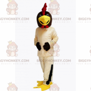 Beige Henne BIGGYMONKEY™ Maskottchen-Kostüm - Hühner Maskottchen - Hähne - Hühner - BIGGYMONKEY_016652 - BiggyMonkey.com