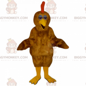 Traje de mascote de frango marrom BIGGYMONKEY™ - Mascote das galinhas - galos - galinhas - BIGGYMONKEY_016660 - BiggyMonkey.com