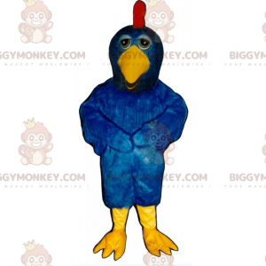 Traje de mascote Blue Chicken BIGGYMONKEY™ – Biggymonkey.com