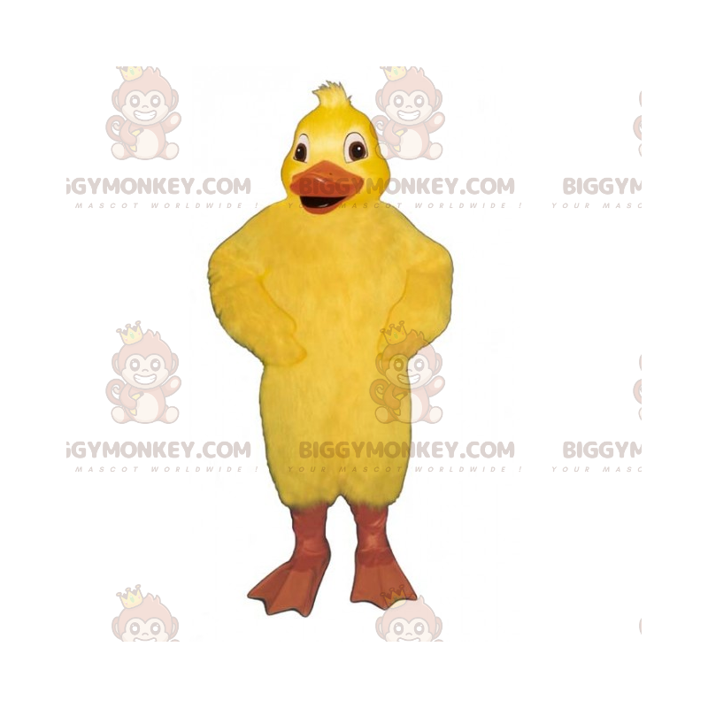 Chick BIGGYMONKEY™ Mascot Costume with Small Puff - Chick BIGGYMONKEY™ Mascot Costume with Small Puff -