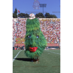 Obří kostým zelenočerveného vánočního stromu BIGGYMONKEY™ s