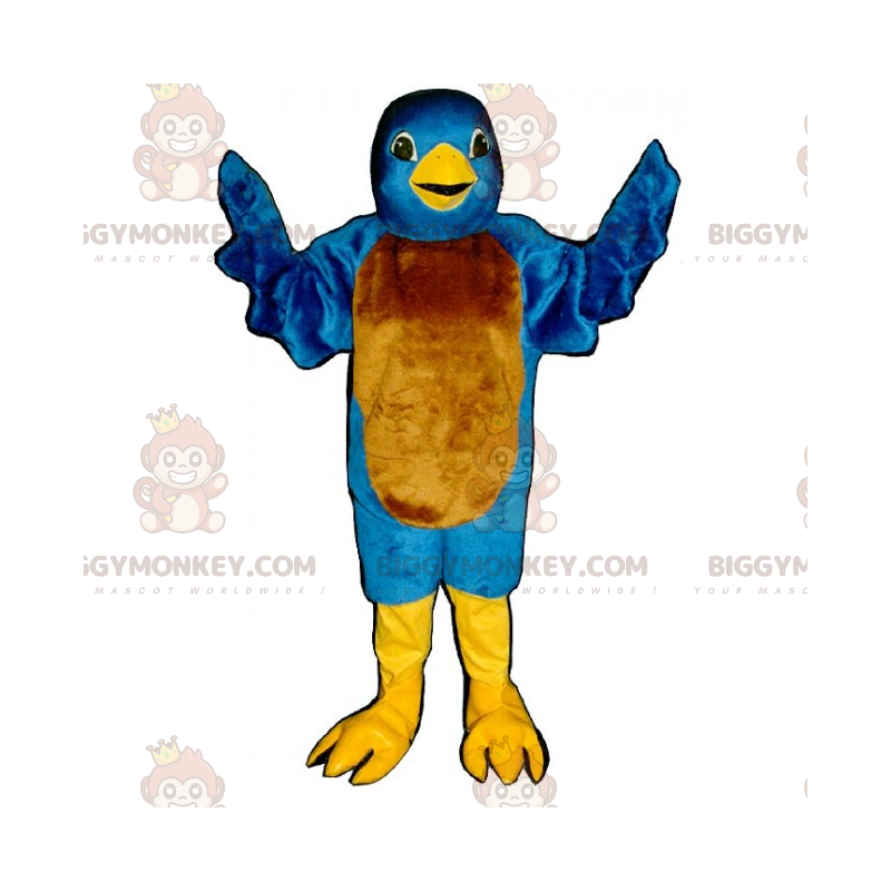 Blue Chick BIGGYMONKEY™ maskotdräkt - BiggyMonkey maskot Blue Chick BIGGYMONKEY™ maskotdräkt - BiggyMonkey maskot