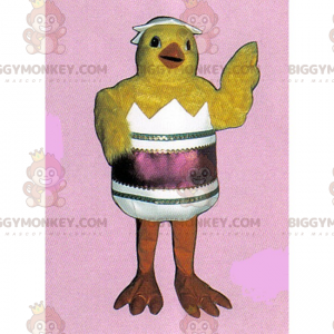 Chick In Its Shell BIGGYMONKEY™ Mascottekostuum -