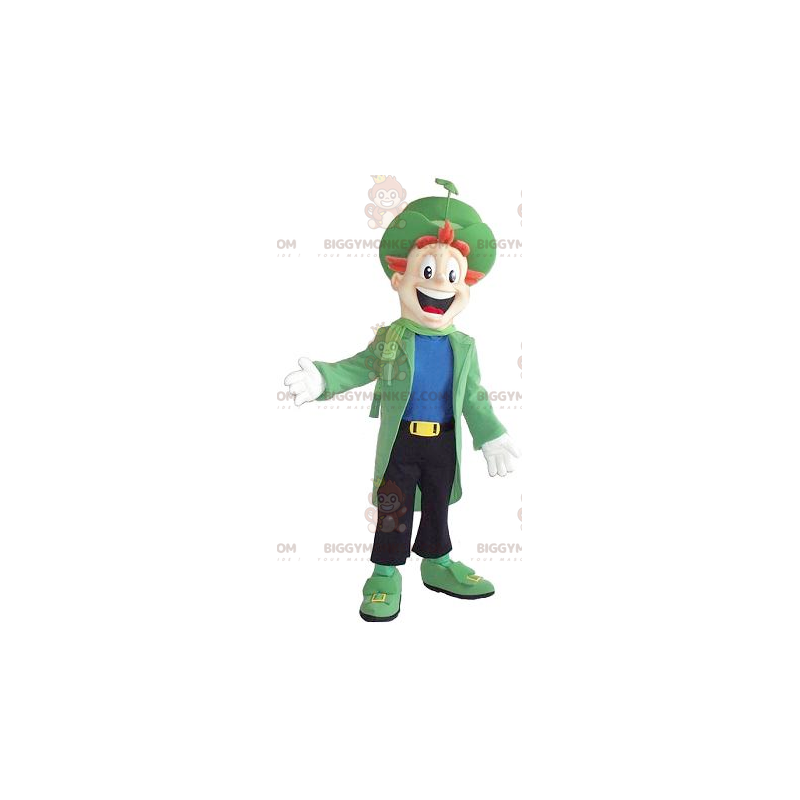 Kostium maskotki BIGGYMONKEY™ uśmiechniętego mężczyzny ubranego Kostium maskotki BIGGYMONKEY™ uśmiechniętego mężczyzny ubranego