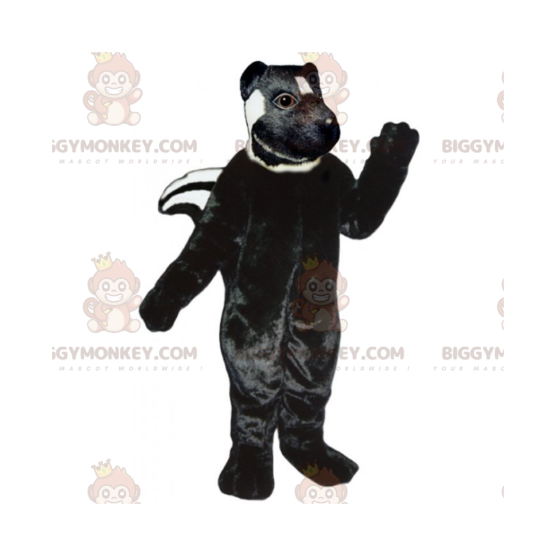 Costume de mascotte BIGGYMONKEY™ de putois au visage noir - Costume de mascotte BIGGYMONKEY™ de putois au visage noir -
