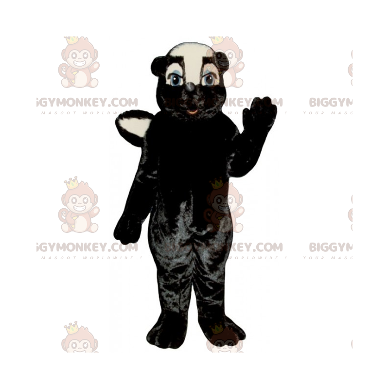 Disfraz de mascota turón negro BIGGYMONKEY™ - Biggymonkey.com Disfraz de mascota turón negro BIGGYMONKEY™ - Biggymonkey.com
