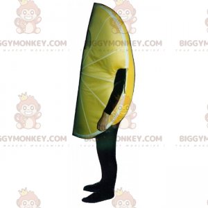 Costume da mascotte BIGGYMONKEY™ con zeppa di limone -
