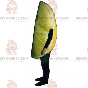 Costume de mascotte BIGGYMONKEY™ de quartier de citron -