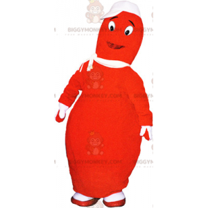 Orange Skittle BIGGYMONKEY™ Mascot Costume - Biggymonkey.com