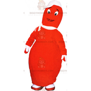 Orange Skittle BIGGYMONKEY™ maskotkostume - Biggymonkey.com