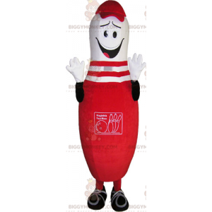 Fantasia de mascote BIGGYMONKEY™ de Skittle Vermelho - Mascotes não classificados - BIGGYMONKEY_016702 - BiggyMonkey.com