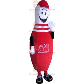 Röd Skittle BIGGYMONKEY™ maskotdräkt - Oklassificerade maskot - BIGGYMONKEY_016702 - BiggyMonkey.com