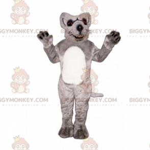 Στολή μασκότ BIGGYMONKEY™ White Bellied Rat - Μασκότ ποντικιού - BIGGYMONKEY_016708 - BiggyMonkey.com
