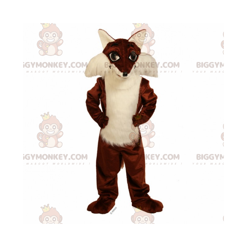 Kostým maskota BIGGYMONKEY™ Soft Furry Fox - Fox maskoti - BIGGYMONKEY_016729 - BiggyMonkey.com