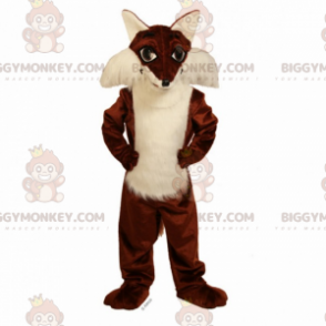 Kostým maskota BIGGYMONKEY™ Soft Furry Fox - Fox maskoti - BIGGYMONKEY_016729 - BiggyMonkey.com