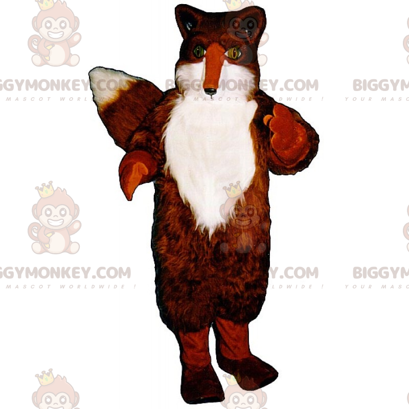 Kostým maskota Green Eyed Fox BIGGYMONKEY™ - Fox maskoti - BIGGYMONKEY_016734 - BiggyMonkey.com