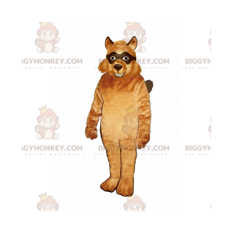 Costume da mascotte Fox BIGGYMONKEY™ con occhi neri - Costume da mascotte Fox BIGGYMONKEY™ con occhi neri -