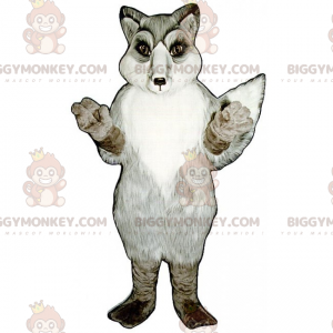 Snow Fox BIGGYMONKEY™ Mascot Costume - Biggymonkey.com