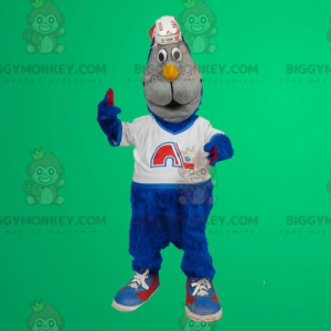 Blå katt BIGGYMONKEY™ maskotdräkt - BiggyMonkey maskot