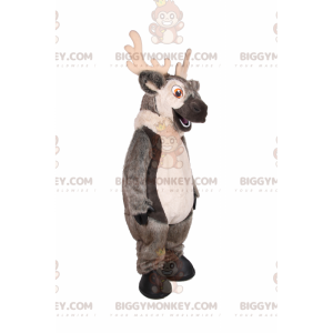 Gray Reindeer BIGGYMONKEY™ Mascot Costume - Biggymonkey.com