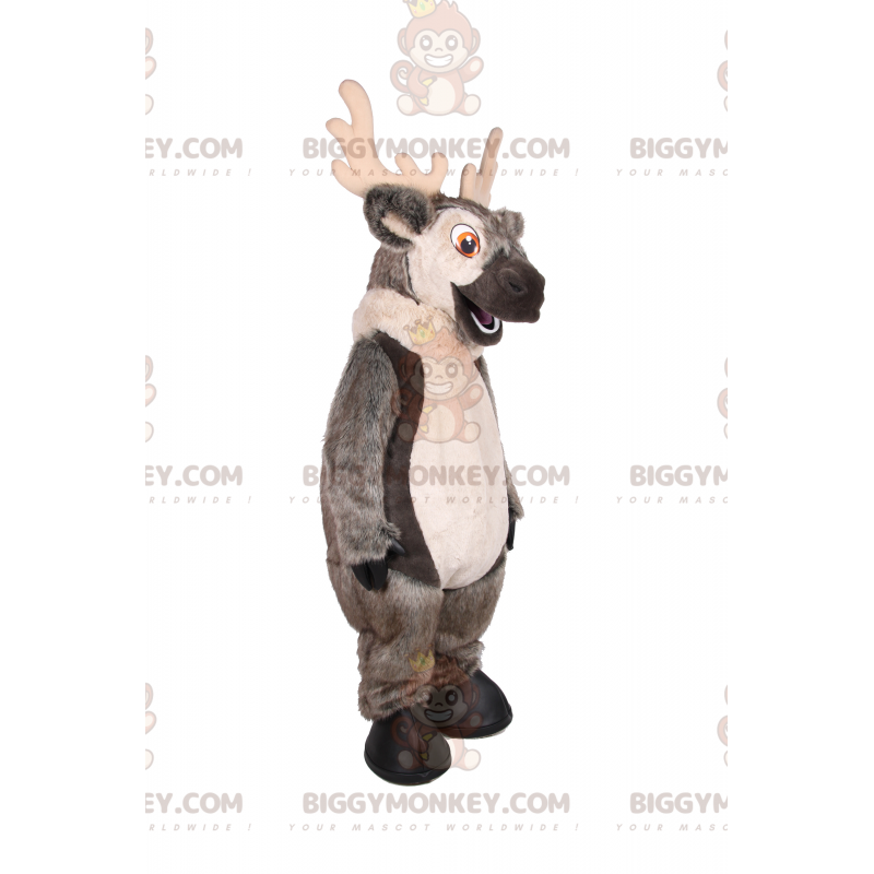 Traje de mascote de rena cinza BIGGYMONKEY™ – Biggymonkey.com Traje de mascote de rena cinza BIGGYMONKEY™ – Biggymonkey.com