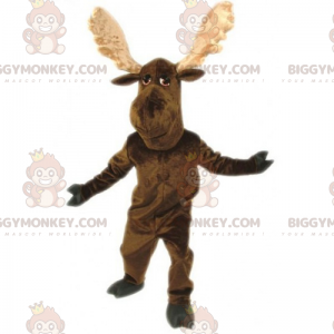 Soft Reindeer BIGGYMONKEY™ Mascot Costume - Biggymonkey.com