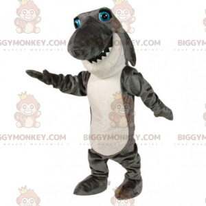 Στολή μασκότ BIGGYMONKEY™ Blue Eyed Shark - Μασκότ ψαριών - BIGGYMONKEY_016784 - BiggyMonkey.com