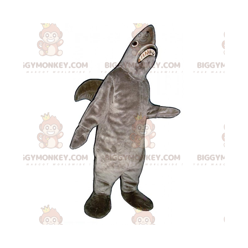 Gray Shark BIGGYMONKEY™ Mascot Costume – Biggymonkey.com Gray Shark BIGGYMONKEY™ Mascot Costume – Biggymonkey.com