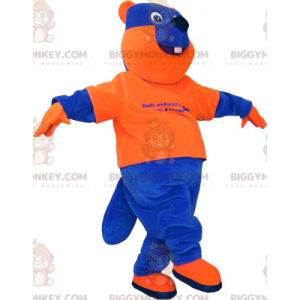 Red Morning Alarm Clock BIGGYMONKEY™ Mascot Costume -