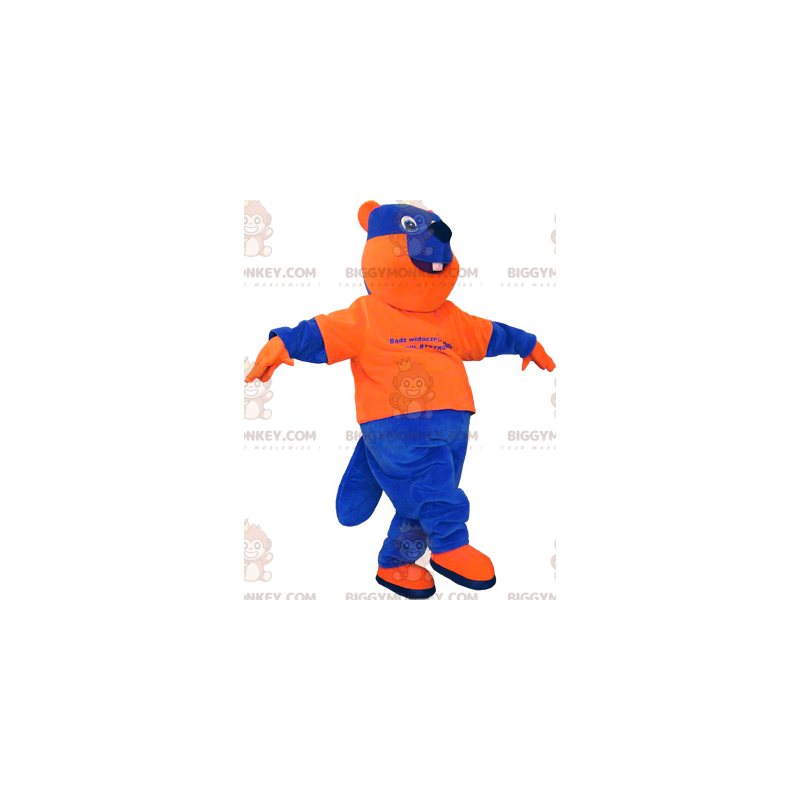 Costume da mascotte Sveglia mattutina rossa BIGGYMONKEY™ - Costume da mascotte Sveglia mattutina rossa BIGGYMONKEY™ -