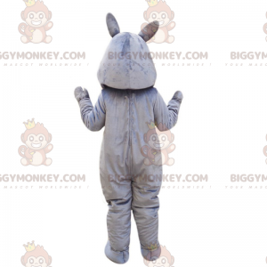 Gray Rhino BIGGYMONKEY™ Mascot Costume - Biggymonkey.com