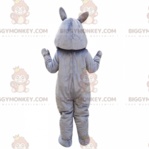 Grijze neushoorn BIGGYMONKEY™ mascottekostuum - Biggymonkey.com