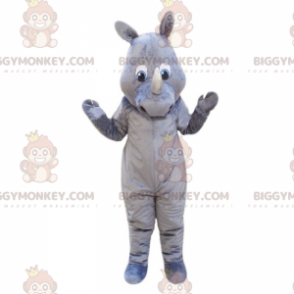 Gray Rhino BIGGYMONKEY™ Mascot Costume - Biggymonkey.com
