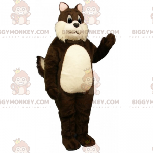 Costume da mascotte roditore dalle guance dolci BIGGYMONKEY™ -