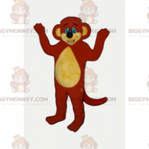Disfraz de mascota BIGGYMONKEY™ de roedor naranja de ojos azules - Mascota del ratón - BIGGYMONKEY_016823 - BiggyMonkey.com