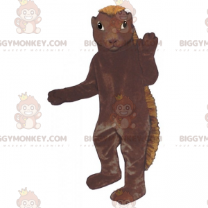 BIGGYMONKEY™ Rodent Mascot Costume with Long Crest -