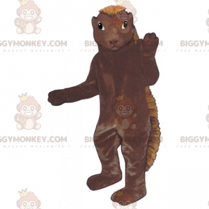 Kostým maskota hlodavců BIGGYMONKEY™ s dlouhým hřebenem –