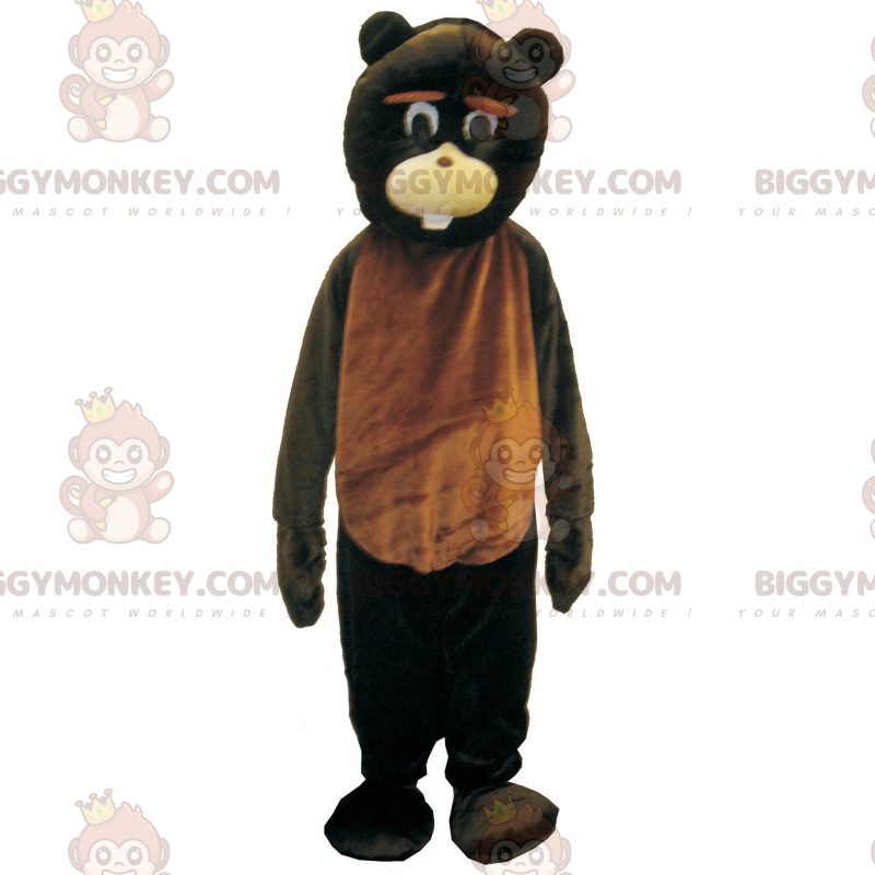 BIGGYMONKEY™-mascottekostuum voor knaagdieren met beige neus - BIGGYMONKEY™-mascottekostuum voor knaagdieren met beige neus -