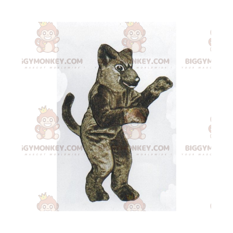 Bruin BIGGYMONKEY™-mascottekostuum voor knaagdieren - Bruin BIGGYMONKEY™-mascottekostuum voor knaagdieren -
