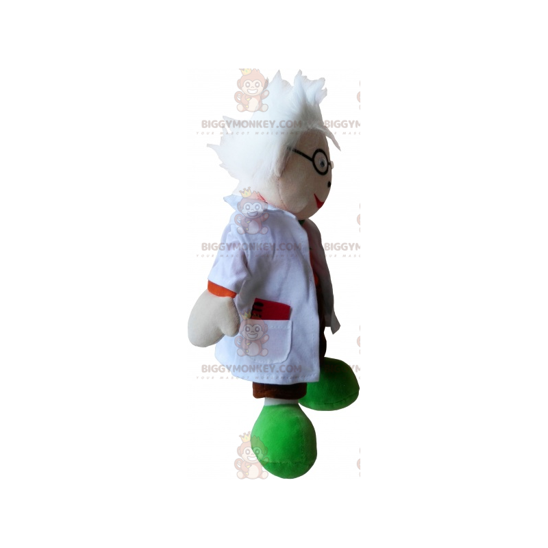 Fantasia de mascote do cientista louco BIGGYMONKEY™ – Fantasia de mascote do cientista louco BIGGYMONKEY™ –