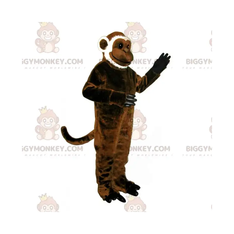 Καφέ και Λευκή Στολή Μασκότ BIGGYMONKEY™ - Biggymonkey.com Καφέ και Λευκή Στολή Μασκότ BIGGYMONKEY™ - Biggymonkey.com
