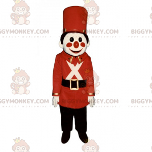 Red Nutcracker Soldier BIGGYMONKEY™ Mascot Costume –