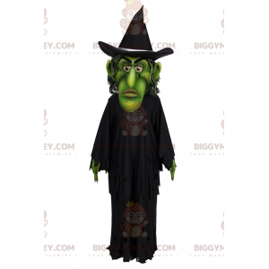 Green Face Witch BIGGYMONKEY™ Mascot Costume - Biggymonkey.com