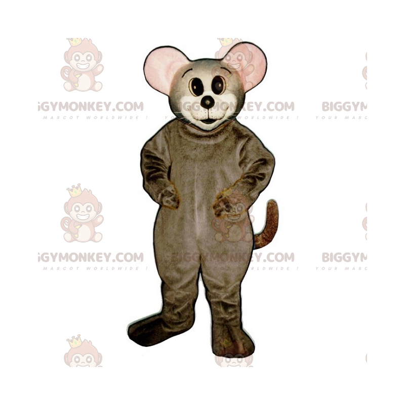BIGGYMONKEY™ Pink Round Ear Mouse Mascot Costume – BIGGYMONKEY™ Pink Round Ear Mouse Mascot Costume –