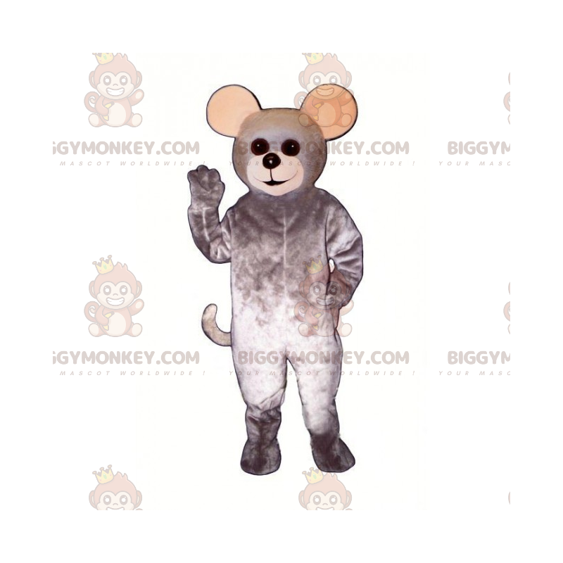 Disfraz de mascota BIGGYMONKEY™ de ratón gris - Biggymonkey.com Disfraz de mascota BIGGYMONKEY™ de ratón gris - Biggymonkey.com