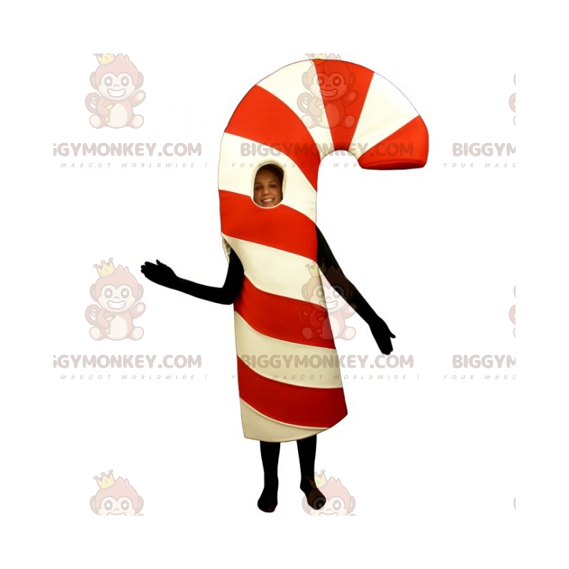 Candy Cane BIGGYMONKEY™ maskotkostume - Biggymonkey.com Candy Cane BIGGYMONKEY™ maskotkostume - Biggymonkey.com