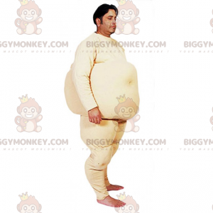 Kostým maskota Sumo BIGGYMONKEY™ Bez kostýmu – Biggymonkey.com