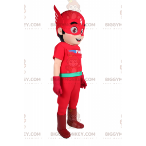 Στολή μασκότ Superhero BIGGYMONKEY™ - Flash - Μασκότ υπερήρωα - BIGGYMONKEY_016922 - BiggyMonkey.com